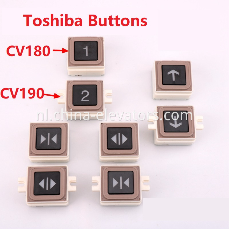 CV180 CV190 Push Buttons for TOSHIBA Elevators